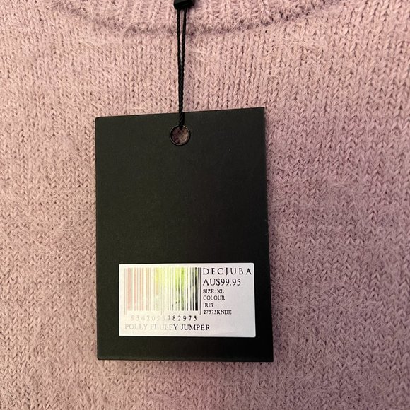 DECJUBA Polly Fluffy Jumper Iris - Picture 7 of 10